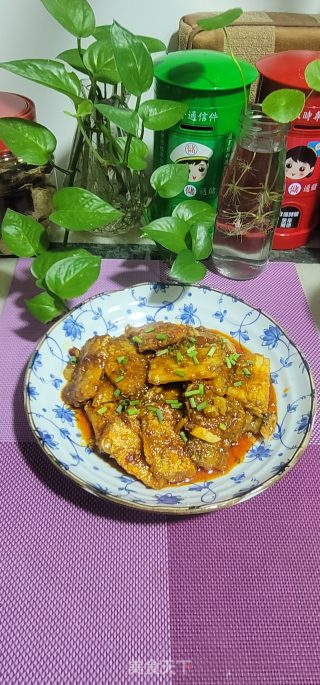 麻婆酱焖带鱼的做法步调：16