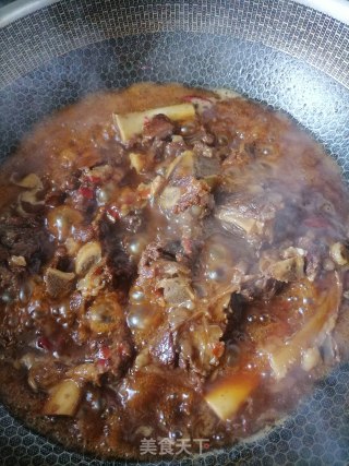 白烧牛排骨的做法步调：13