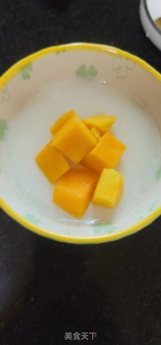 芒果单皮奶冻的做法步调：5