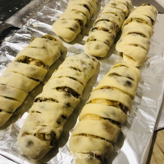 蜜豆里包的做法步调：9