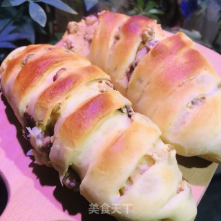 蜜豆里包的做法步调：12