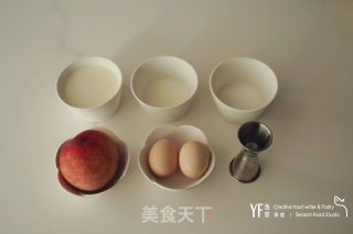 火蜜桃冰淇淋 的做法步调：1