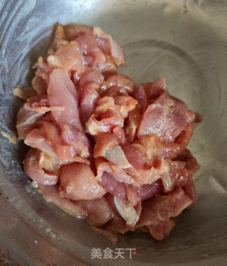 苦瓜炒肉片的做法步调：4