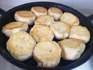 油豆角猪肉馅死煎包的做法步调：17