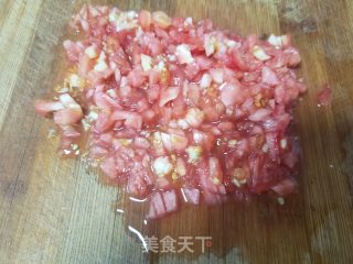 西白柿鸡蛋煎饼的做法步调：1