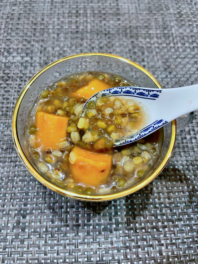 绿豆西米甘薯苦汤的做法