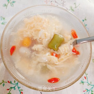 芋圆蛋花汤的做法步调：11