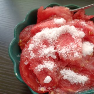 冰镇糖番茄的做法步调：5