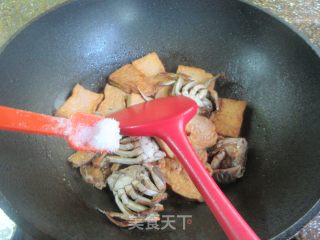 六月黄烧豆腐的做法步调：11
