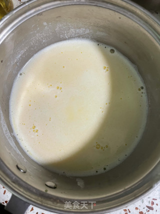 卡士达酱云朵里包的做法步调：4