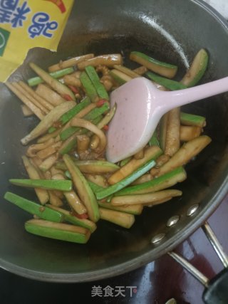 素炒胡子的做法步调：7