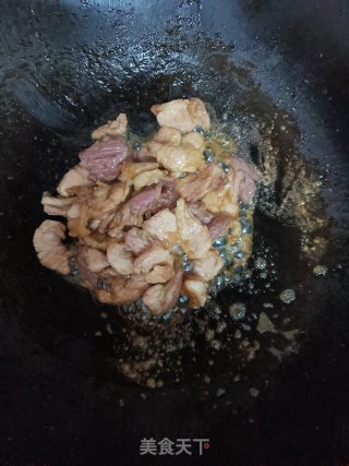 蜜汁肉片的做法步调：9