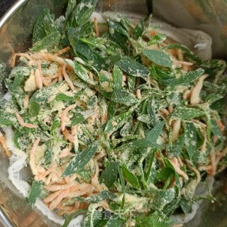 扁蓄草麦饭的做法步调：5