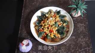 凉拌京彩的做法步调：4