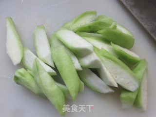 榨菜丝单瓜汤的做法步调：4