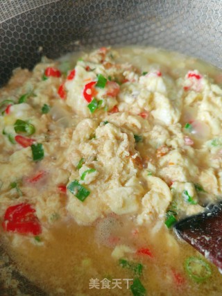 辣椒烹鸡蛋的做法步调：12