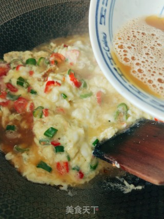 辣椒烹鸡蛋的做法步调：11