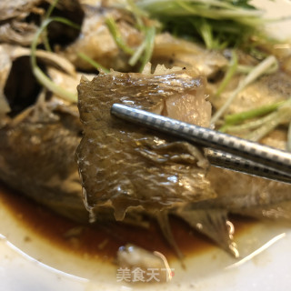 浑蒸黄花鱼的做法步调：16