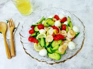刘畊宏女孩加脂必吃好食/蔬果虾球沙推的做法步调：9