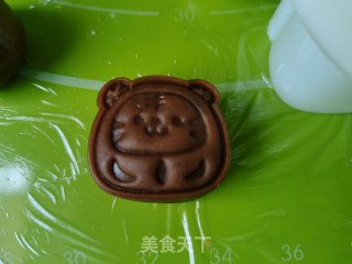 乌糖山查小月饼的做法步调：9