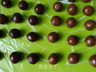 乌糖山查小月饼的做法步调：5