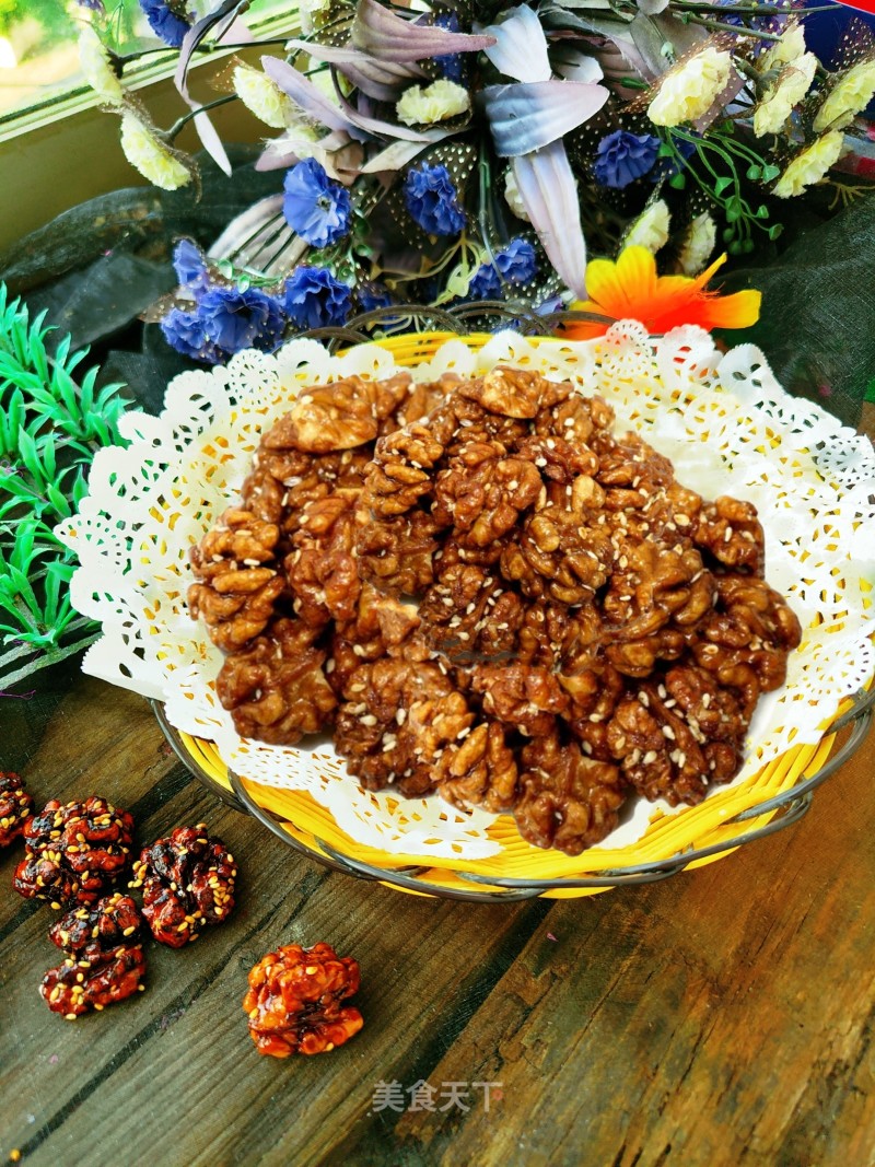 虎魄核桃的做法