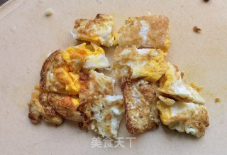 金针菇菠菜拌煎蛋的做法步调：7