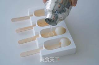 海盐荔枝雪糕的做法步调：4