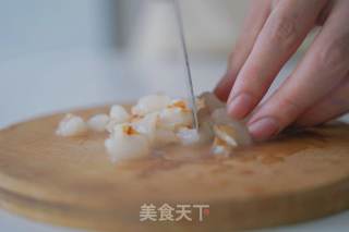 海盐荔枝雪糕的做法步调：2