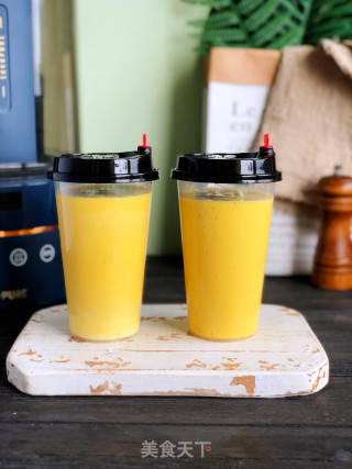芒果喷鼻蕉奶昔的做法步调：6