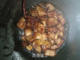 鸡蛋烧肉的做法步调：6