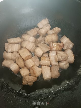 鸡蛋烧肉的做法步调：4