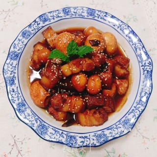 鸡蛋烧肉的做法步调：11