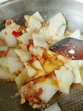 肉终冬瓜的做法步调：6