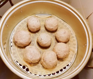 白豆馒头的做法步调：8