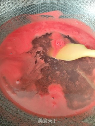 西瓜冻碰奶的做法步调：12