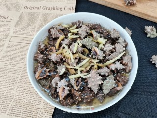 雪菜汁蒸黄螺 的做法步调：7