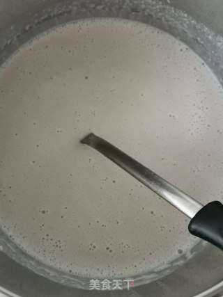 牛奶花死汤的做法步调：6