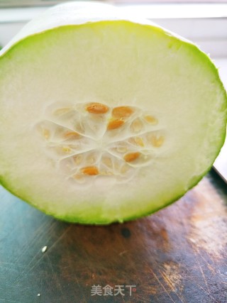 素炒冬瓜的做法步调：1