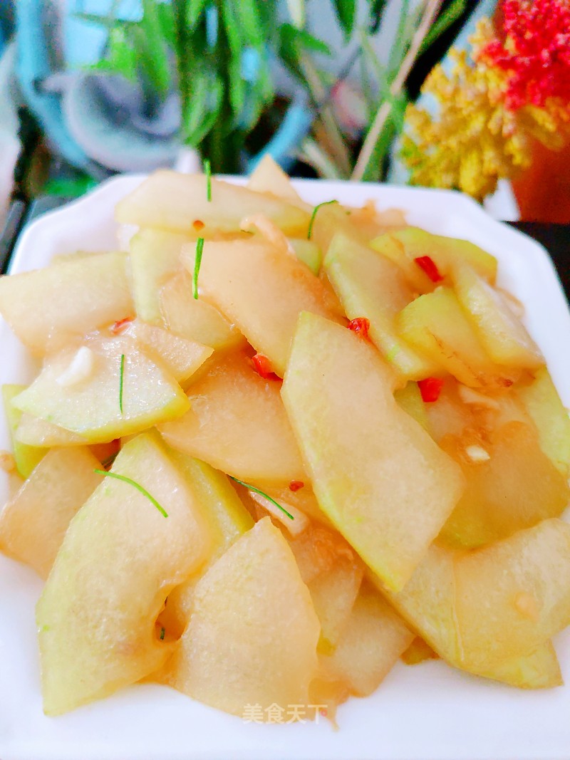 素炒冬瓜的做法
