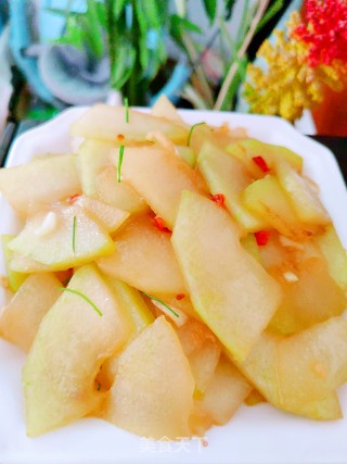 素炒冬瓜的做法步调：8