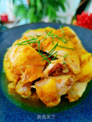 盐焗鸡(蒸)的做法步调：10