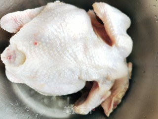 盐焗鸡(蒸)的做法步调：2