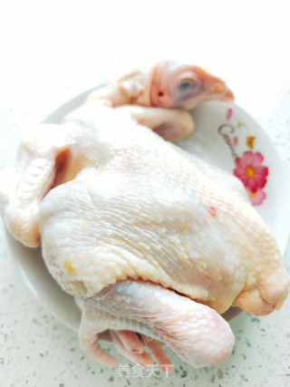 盐焗鸡(蒸)的做法步调：1