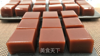 白豆羊羹，建造超简朴，心感清新绵稀。的做法步调：7