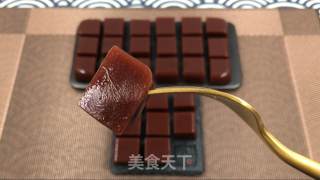 白豆羊羹，建造超简朴，心感清新绵稀。的做法步调：9