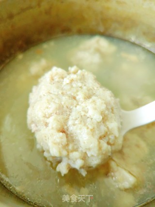 肉丸汤的做法步调：8