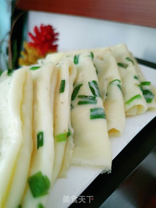 鸡蛋火饼的做法步调：9