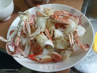 蟹肉煲的做法步调：7