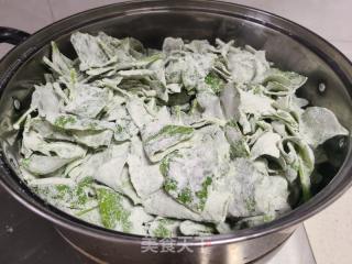 明月草蒸菜的做法步调：4